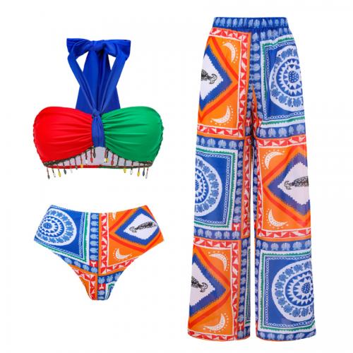 Polyamid Bikini, Gedruckt, mehr Farben zur Auswahl,  Festgelegt