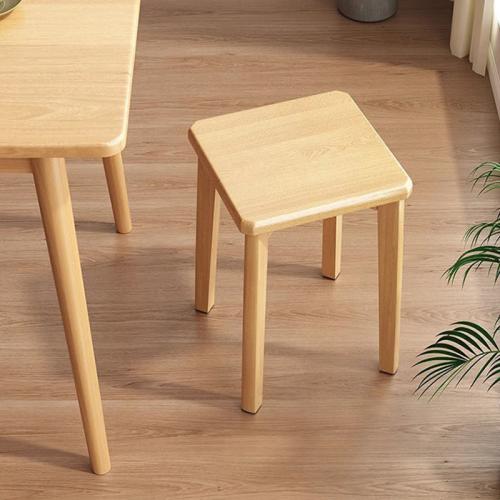 Solid Wood stackable Stool durable Solid PC