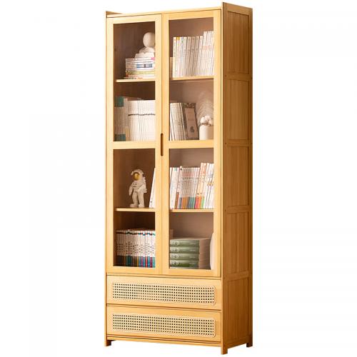 Moso Bamboo & Engineering Plastics & Acrylic Storage Cabinet for storage & dustproof PC
