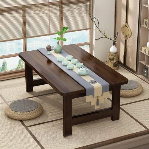 Bambú Mesa de té, Sólido, más colores para elegir,  trozo