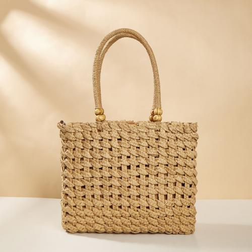 Paper Rope Beach Bag & Easy Matching Woven Tote PC