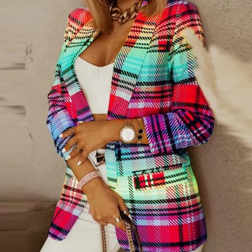 ポリアミド & ポリエステル 女性スーツコート 印刷 選択のための異なる色とパターン 一つ