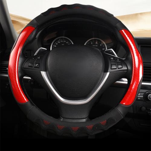 Patent Leather Steering Wheel Cover hardwearing PC