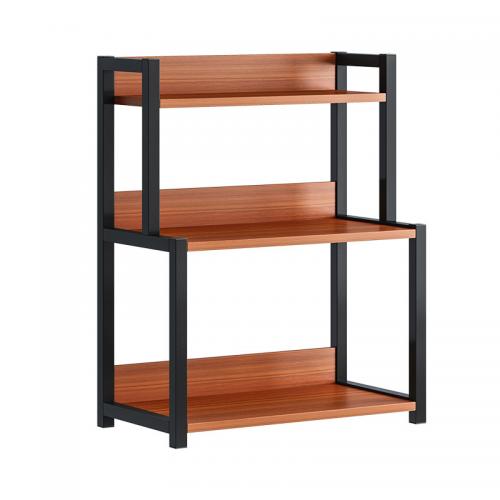 Steel & Medium Density Fiberboard Kitchen Shelf for storage PC