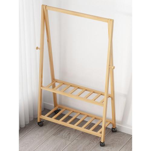 Moso Bamboo Multifunction Clothes Hanging Rack  PC