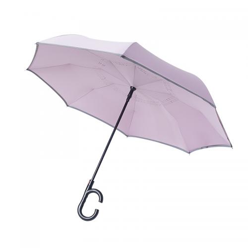 Glasvezel & Pongee Omgekeerde paraplu's Solide meer kleuren naar keuze stuk