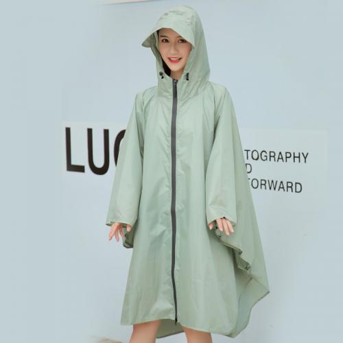 PU Rubber & Polyester Fabrics Raincoat  PC