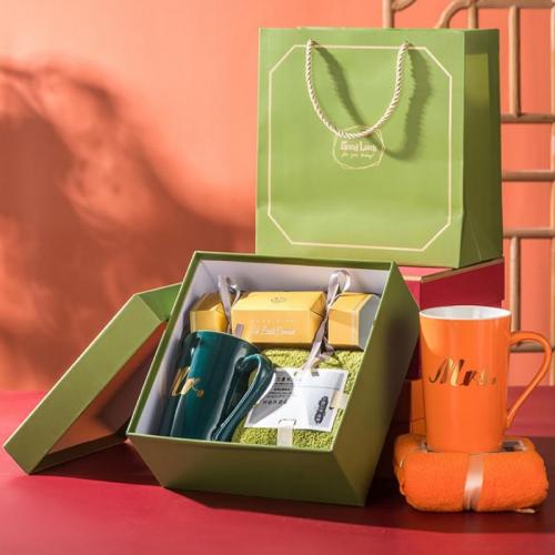 Chiffon & Céramique & Papier Paquet cadeau plus de couleurs pour le choix Ensemble