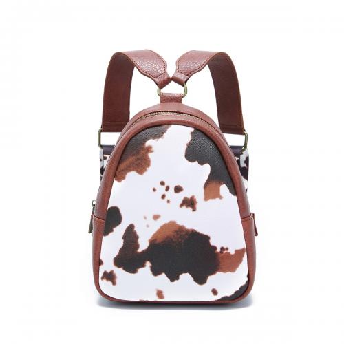 PU Leather Easy Matching Backpack Mini PC