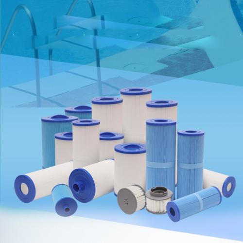 Polypropylene-PP Swimming Pool Filter durable white Lot