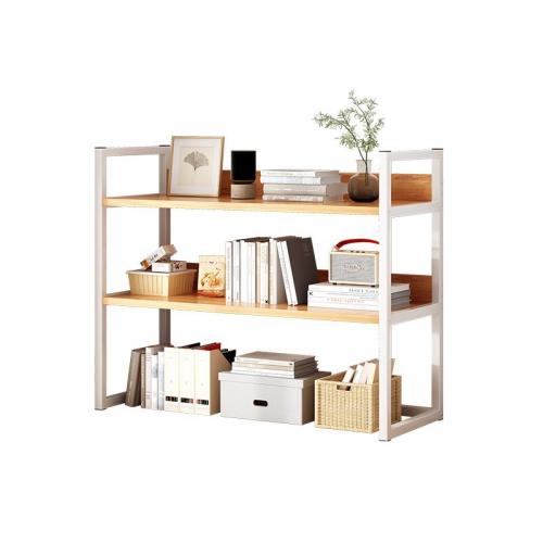 Medium Density Fiberboard & Iron Bookshelf for storage & durable PC
