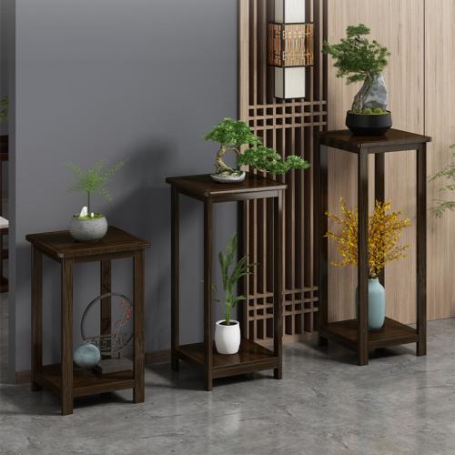 Moso Bamboo Flower Rack durable brown PC