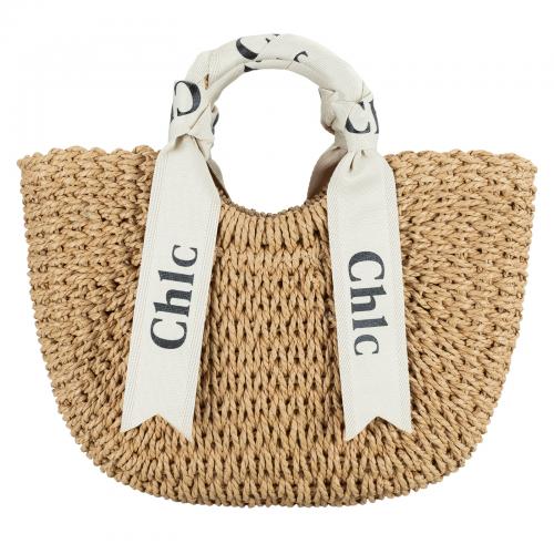 Paper Weave Handbag Lightweight & portable Solid PC