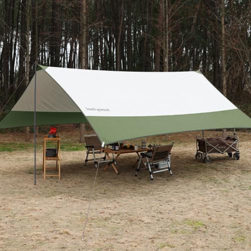 Silver Coated Fabric & Oxford windproof & Waterproof Outdoor Multifunctional Canopy portable & sun protection Iron Colour Matching PC