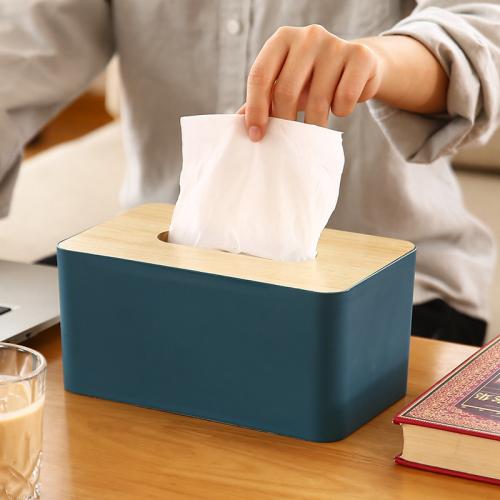 Polypropylene-PP Tissue Box durable & dustproof Solid PC