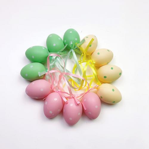 Kunststoff Osterei, mehr Farben zur Auswahl, 12Pcs/Tasche,  Tasche