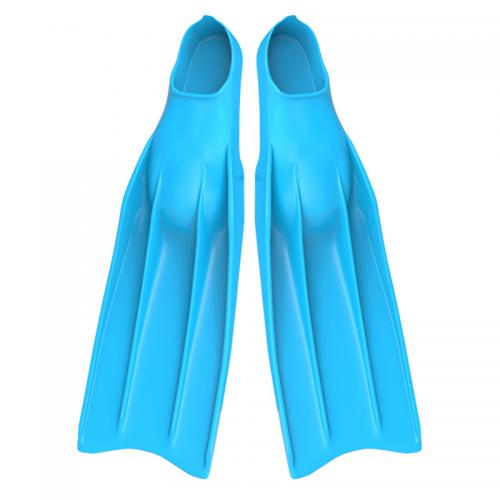Silicone Swimming Fins durable Solid Pair