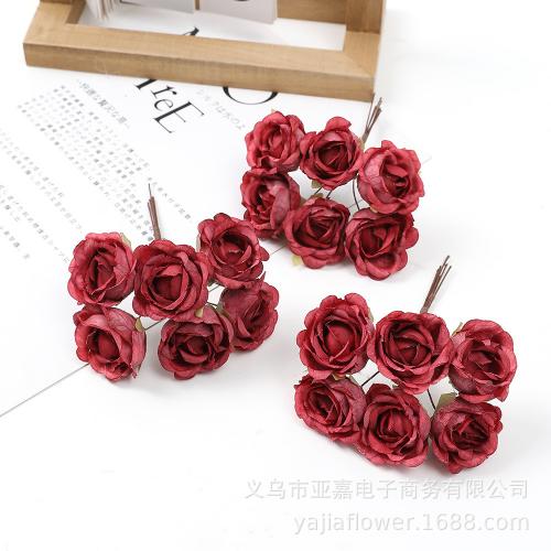 Artificial Silk Artificial Flower for home decoration patchwork PC