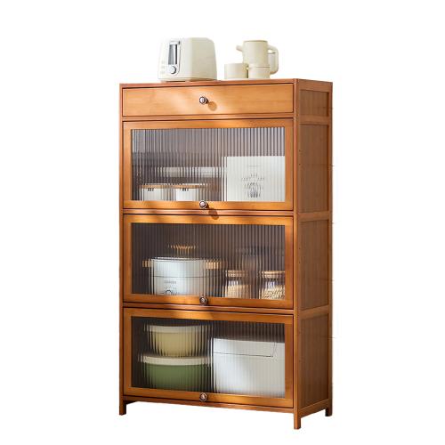 Moso Bamboo Multifunction Storage Cabinet durable PC