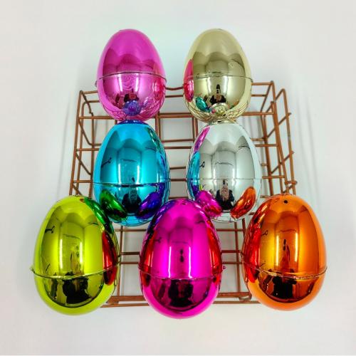 El plastico & Lentejuela el huevo de Pascua, diferente color y patrón de elección, más colores para elegir,  trozo