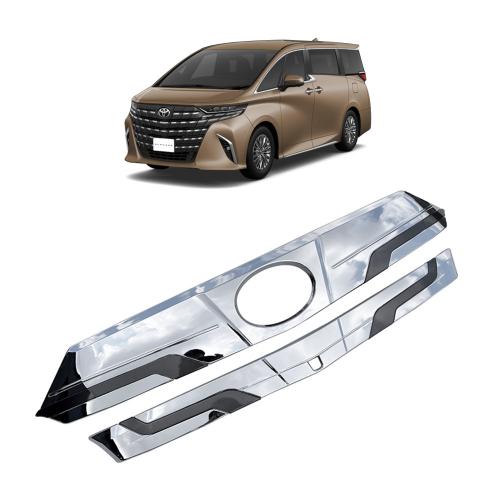 Toyota 23 Alphard 40 series Front Grille two piece silver Sold By Set