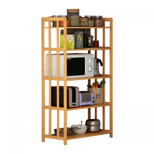 Moso Bamboo Kitchen Shelf for storage PC