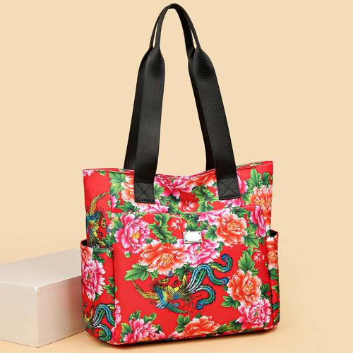 Oxford Shoulder Bag soft surface & waterproof floral PC