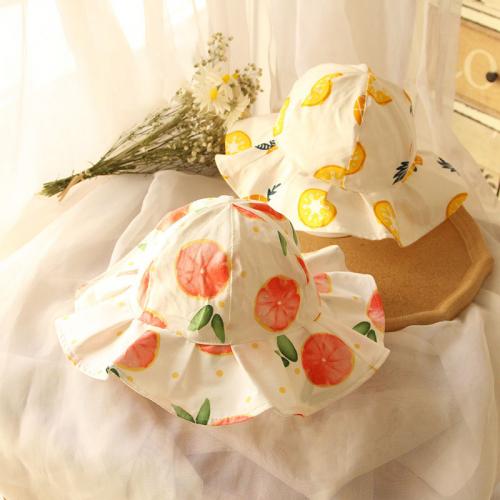 Cotton Bucket Hat, different pattern for choice & sun protection, fruit pattern, more colors for choice,  PC
