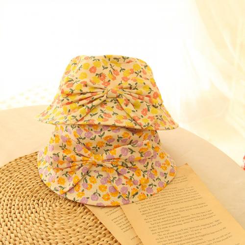 Cotton Bucket Hat sun protection floral PC