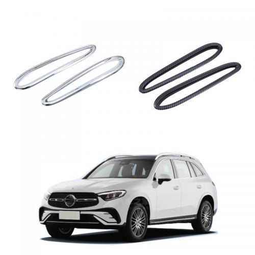 23 Mercedes-benz GLC Fog Light Cover, two piece, more colors for choice, Sold By Set
