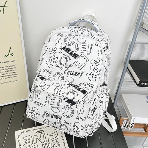Nylon Backpack large capacity & breathable PC