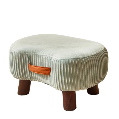 Sponge & Solid Wood & Cashmere Stool durable & hardwearing Solid PC