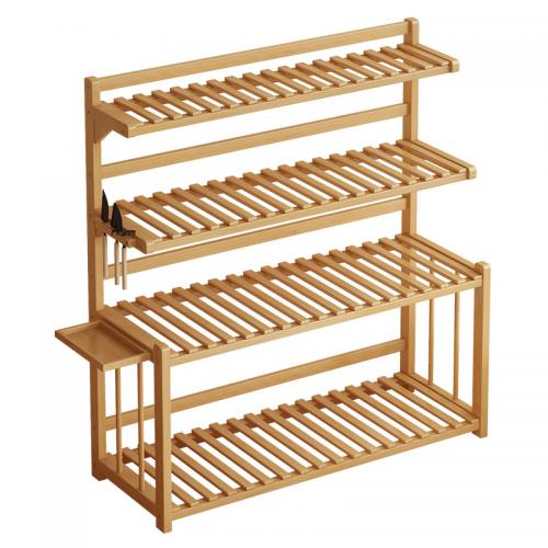 Moso Bamboo Multifunction Shelf durable Solid PC