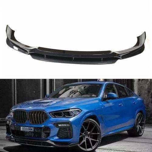 2020-2023 BMW X6 G06 M Sport Front Lip, four piece, more colors for choice, Sold By Set