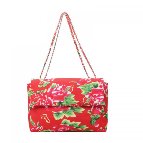 Cloth Easy Matching Shoulder Bag large capacity floral PC