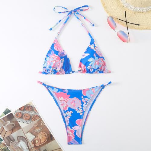 Polyamid & Spandex Bikini, Gedruckt, unterschiedliches Muster zur Auswahl, mehr Farben zur Auswahl,  Festgelegt
