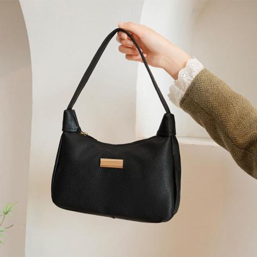 PU Leather Shoulder Bag durable & soft surface & hardwearing Solid PC