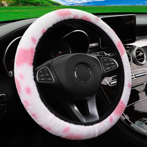 Plush Steering Wheel Cover hardwearing & breathable PC