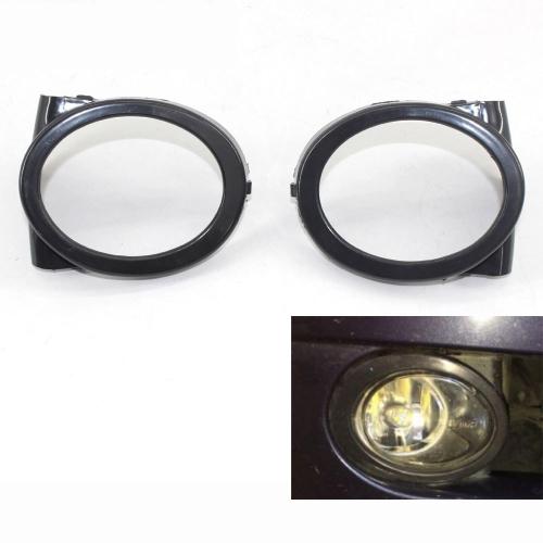 2001-2006 BMW 3series E46 M3 Fog Light Cover, two piece, black, Sold By Set