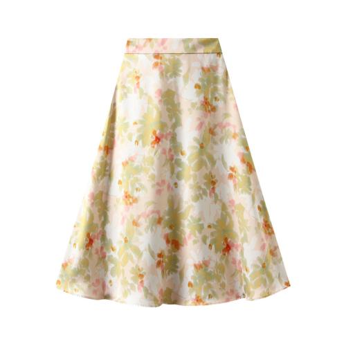 Acetate Soft Skirt large hem design & flexible printed PC