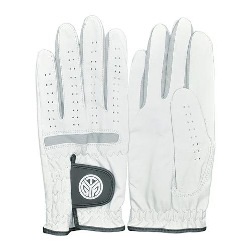Goat Skin Leather Golf Gloves hardwearing  & breathable white PC