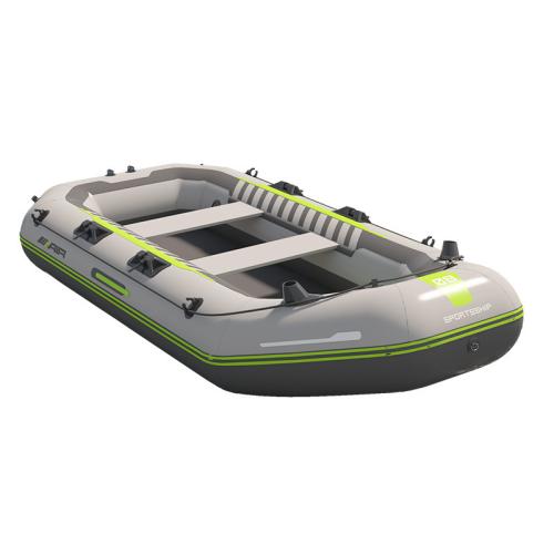 PVC Inflatable Kayak hardwearing gray PC
