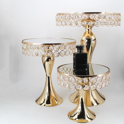 Iron Creative Candle Holder gold PC