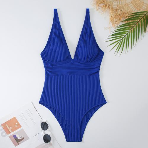 Polyamide & Polyester One-piece Swimsuit slimming & deep V PC