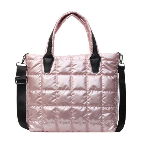 Cloth Easy Matching Handbag attached with hanging strap plaid PC