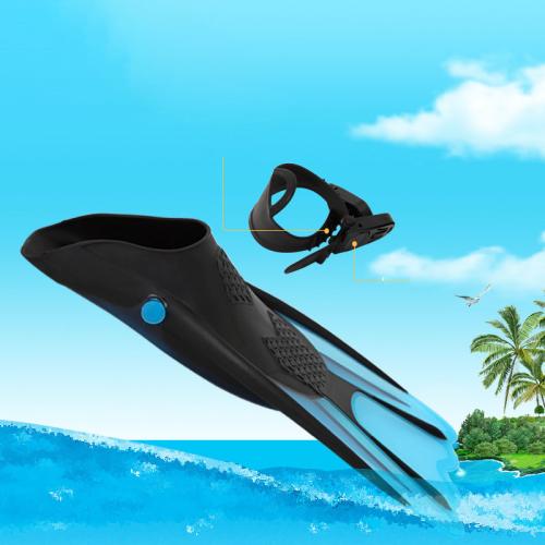 TPE-Thermoplastic Elastomer Swimming Fins durable Solid Pair