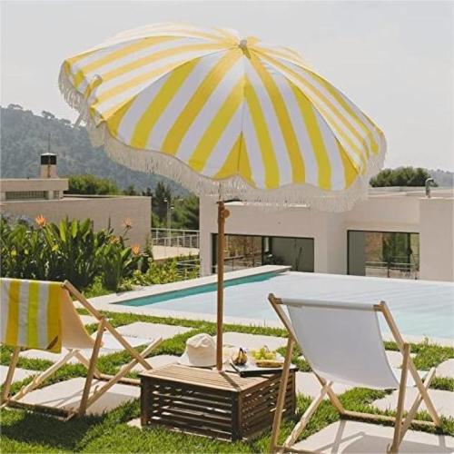 Poliamida & Aluminio Paraguas soleado, diferente color y patrón de elección,  trozo
