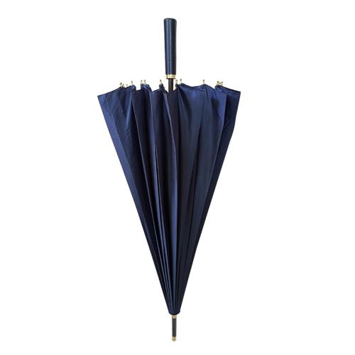 Glasvezel & Staal & Pongee Lange handvat paraplu meer kleuren naar keuze stuk