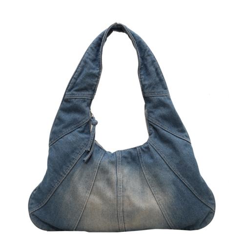 Denim Easy Matching Shoulder Bag soft surface PC