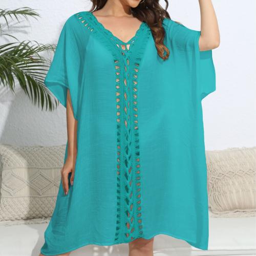 Polyester Swimming Cover Ups loose & hollow Solid : PC